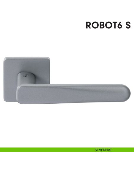 Maniglia per porta Robot6 S Colombo Design silvermat