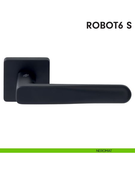 Maniglia per porta Robot6 S Colombo Design neromat