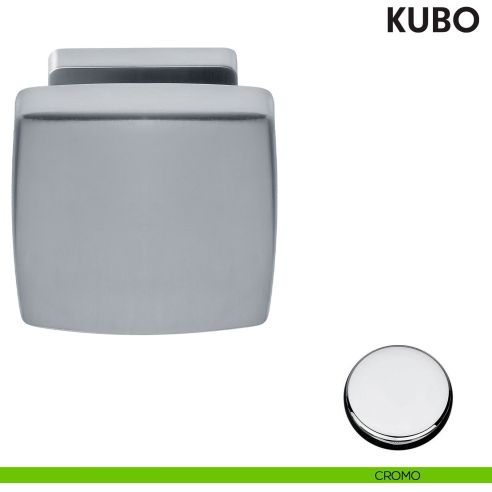 Pomolo per porta Kubo fisso Colombo Design CROMO