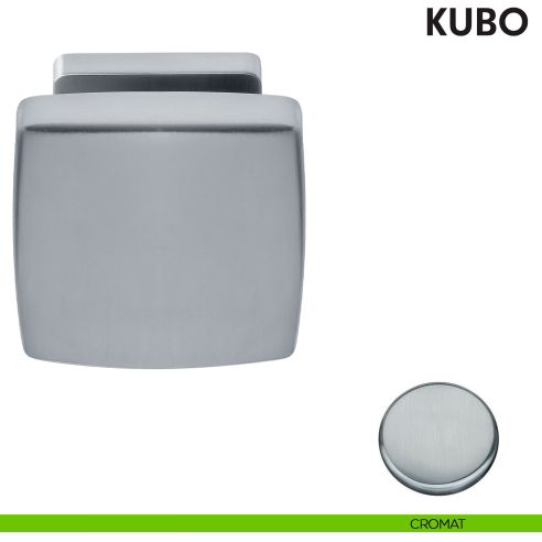 Pomolo per porta Kubo fisso Colombo Design cromat