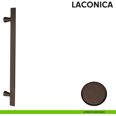 Maniglione per porta Laconico Colombo Design umber bronze