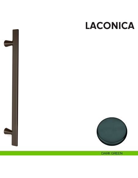 Maniglione per porta Laconico Colombo Design dark green