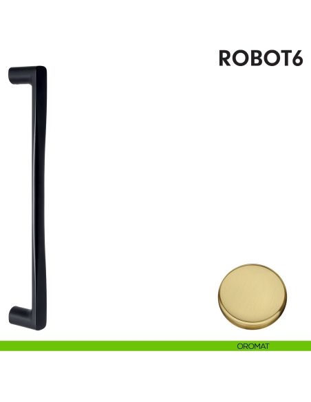 Maniglione per porta Robot6 Colombo Design oromat