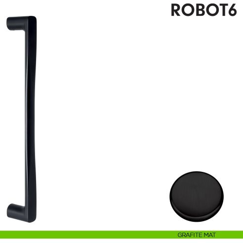 Maniglione per porta Robot6 Colombo Design grafite mat