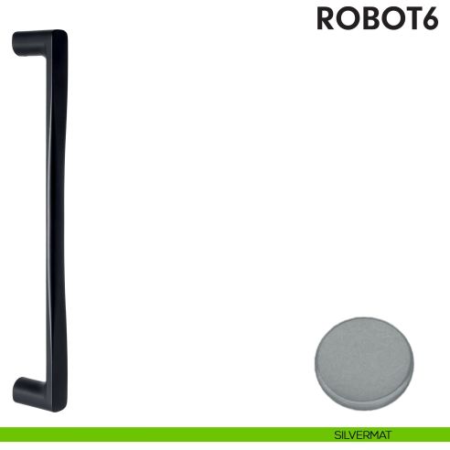Maniglione per porta Robot6 Colombo Design silvermat