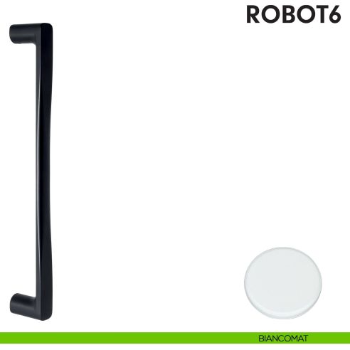 Maniglione per porta Robot6 Colombo Design biancomat