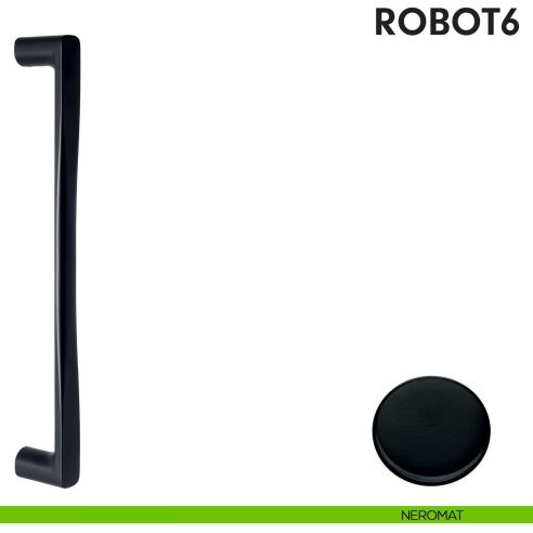 Maniglione per porta Robot6 Colombo Design neromat