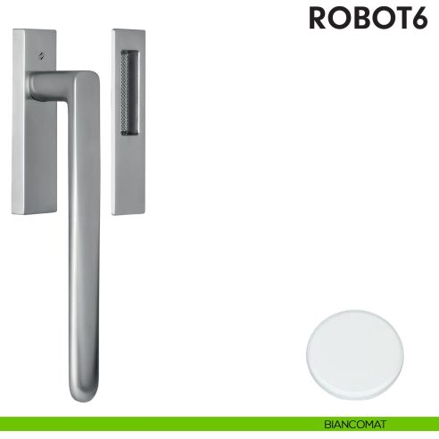 Maniglione per alzante scorrevole ID713 Q singolo Colombo Design biancomat