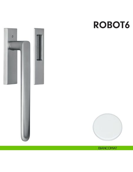 Maniglione per alzante scorrevole ID713 Q singolo Colombo Design biancomat
