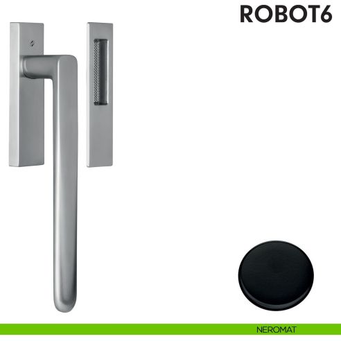 Maniglione per alzante scorrevole ID713 Q singolo Colombo Design neromat