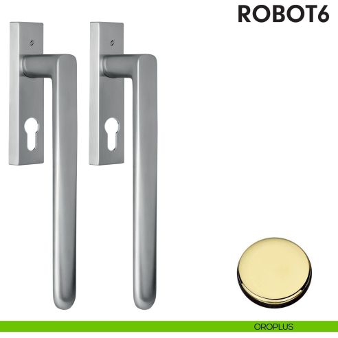 Maniglione per alzante scorrevole ID813 YQ accoppiato Colombo Design oroplus