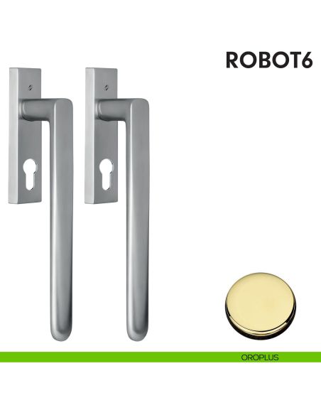 Maniglione per alzante scorrevole ID813 YQ accoppiato Colombo Design oroplus