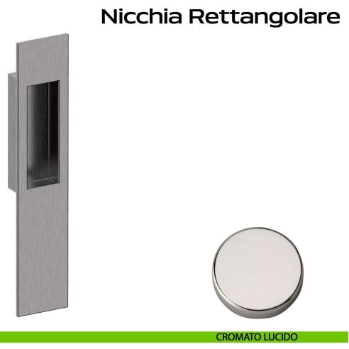 Nicchia rettangolare per alzante scorrevole singolo cieco Reguitti lucido