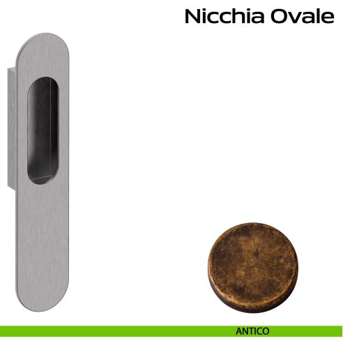 Nicchia ovale per alzante scorrevole singolo cieco Reguitti
