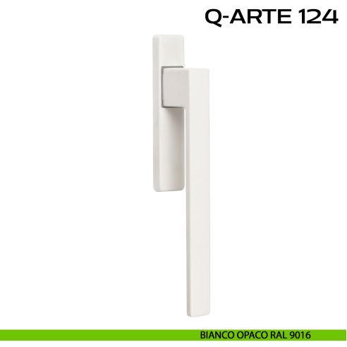 Maniglione per alzante scorrevole Q-Arte 124 singolo senza nicchia bianco