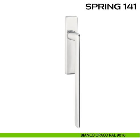 Maniglione per alzante scorrevole Spring 141 Q singolo senza nicchia bianco