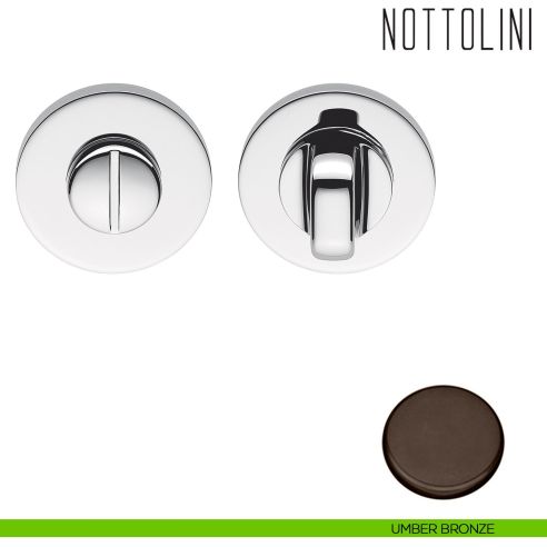 Nottolino per porta Colombo Design FF19 BZG umber bronze