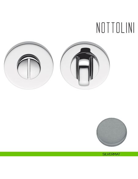 Nottolino per porta Colombo Design FF19 BZG silvermat