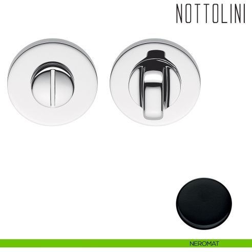 Nottolino per porta Colombo Design FF19 BZG neromat