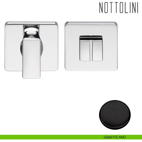 Nottolino per porta Colombo Design BT19 BZG grafite mat