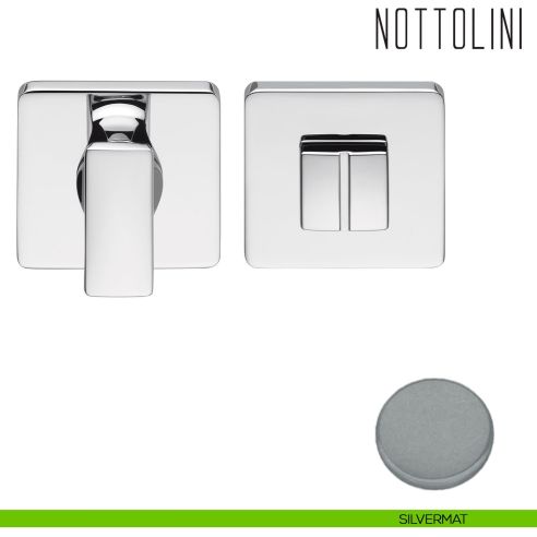Nottolino per porta Colombo Design BT19 BZG silvermat