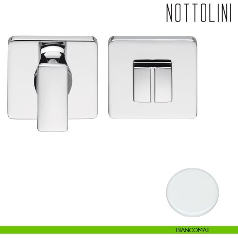 Nottolino per porta Colombo Design BT19 BZG biancomat