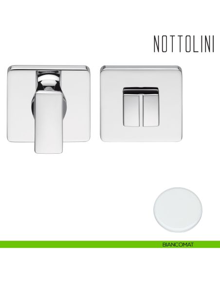 Nottolino per porta Colombo Design BT19 BZG biancomat