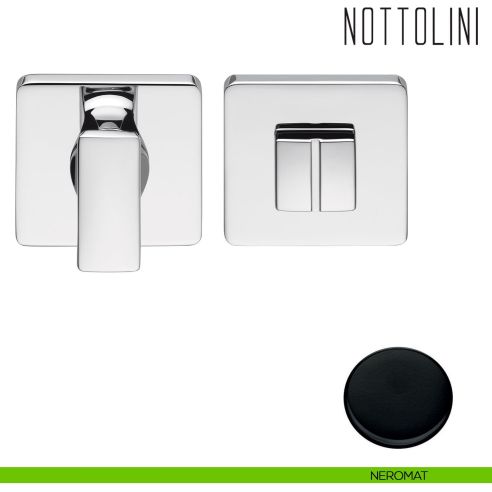 Nottolino per porta Colombo Design BT19 BZG neromat