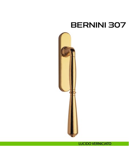 Maniglione per alzante scorrevole Bernini 307 singolo senza nicchia lucido