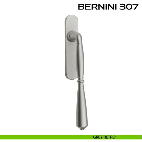 Maniglione per alzante scorrevole Bernini 307 singolo senza nicchia grey