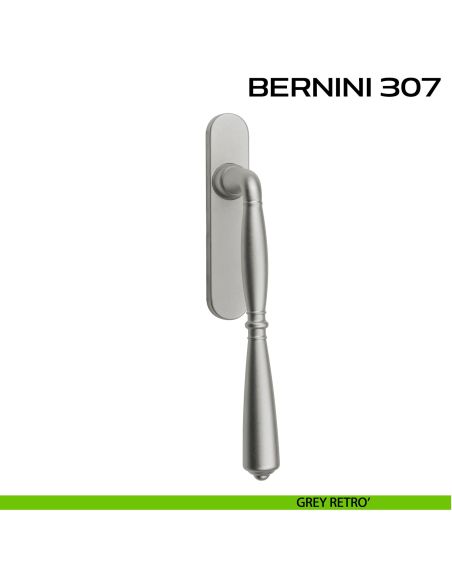 Maniglione per alzante scorrevole Bernini 307 singolo senza nicchia grey