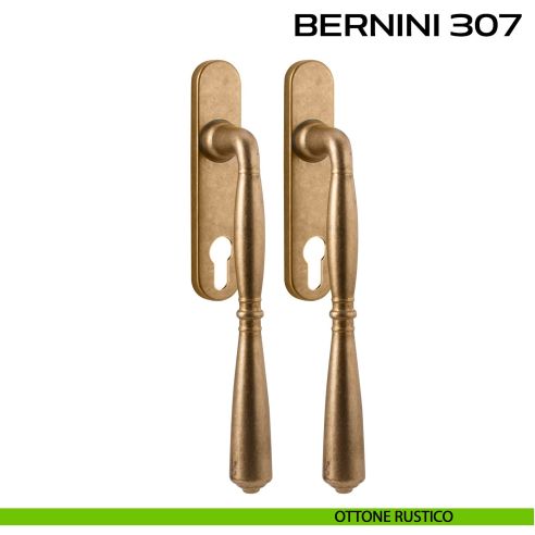 Maniglione per alzante scorrevole Bernini 307 Reguitti accoppiato rustico