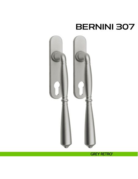 Maniglione per alzante scorrevole Bernini 307 Reguitti accoppiato grey