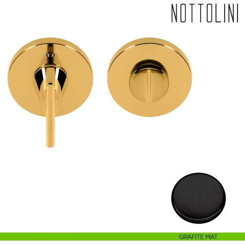 Nottolino per porta Colombo Design AM19 BZG grafite mat
