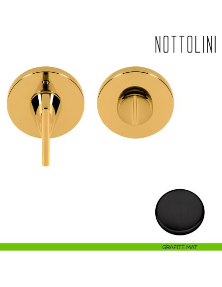 Nottolino per porta Colombo Design AM19 BZG grafite mat
