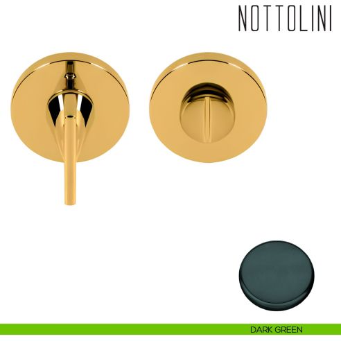 Nottolino per porta Colombo Design AM19 BZG dark green