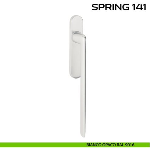 Maniglione per alzante scorrevole Spring 141 singolo senza nicchia bianco