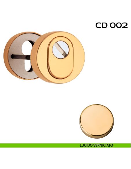Bocchette di sicurezza tonde diametro 52 mm Reguitti CD002 lucido