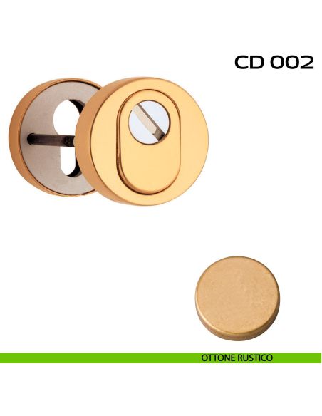 Bocchette di sicurezza tonde diametro 52 mm Reguitti CD002 rustico