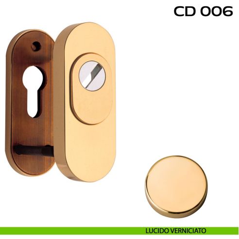 Bocchette di sicurezza ovali 92x35 mm Reguitti CD006 lucido