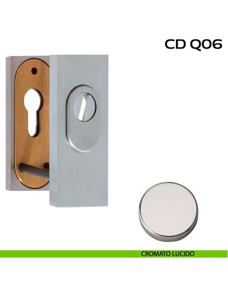 Bocchette di sicurezza rettangolari 36x93 mm Reguitti CDQ06 lucido