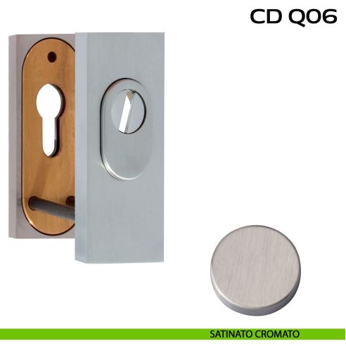 Bocchette di sicurezza rettangolari 36x93 mm Reguitti CDQ06 satinato