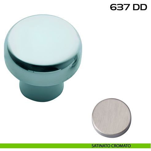 Dado diametro 20 mm con doppio filetto per troncone Reguitti 637DD satinato