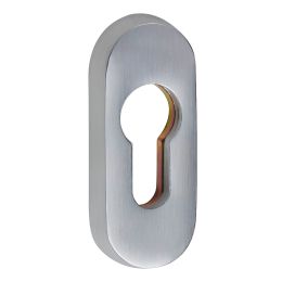 Bocchetta di sicurezza (a baionetta) ovale con foro per cilindro Europeo 706BY