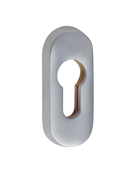 Bocchetta di sicurezza (a baionetta) ovale con foro per cilindro Europeo 706BY