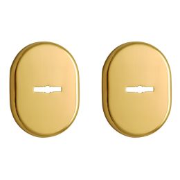 Bocchetta ovale con foro doppia mappa 62x82 mm Reguitti 062KD