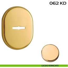 Bocchetta ovale con foro doppia mappa 62x82 mm Reguitti 062KD 2