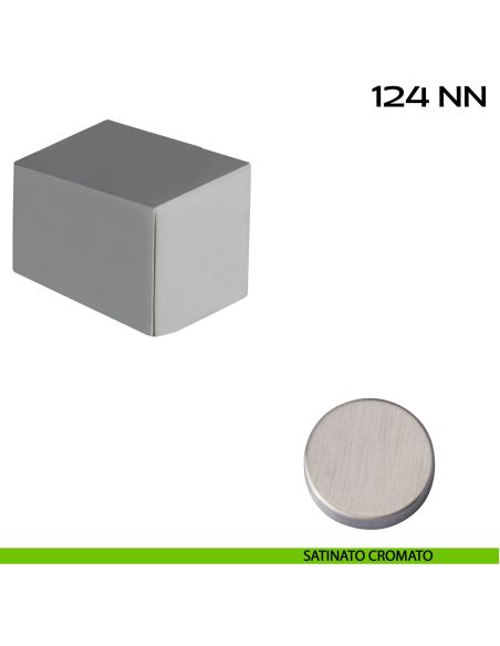 Pomolo per cilindro quadro Reguitti 124NN satinato