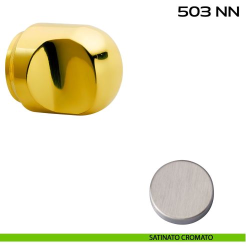 Pomolo per cilindro diametro 21 mm Reguitti 503NN satinato