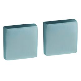 Coppia bocchette coprivite quadrate diametro 50x10 mm Reguitti Q08K0